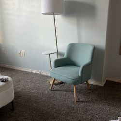 blue chair