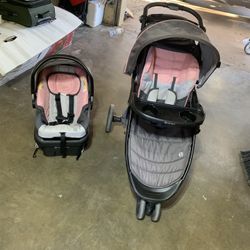 Baby Trend Carseat And Stroller 