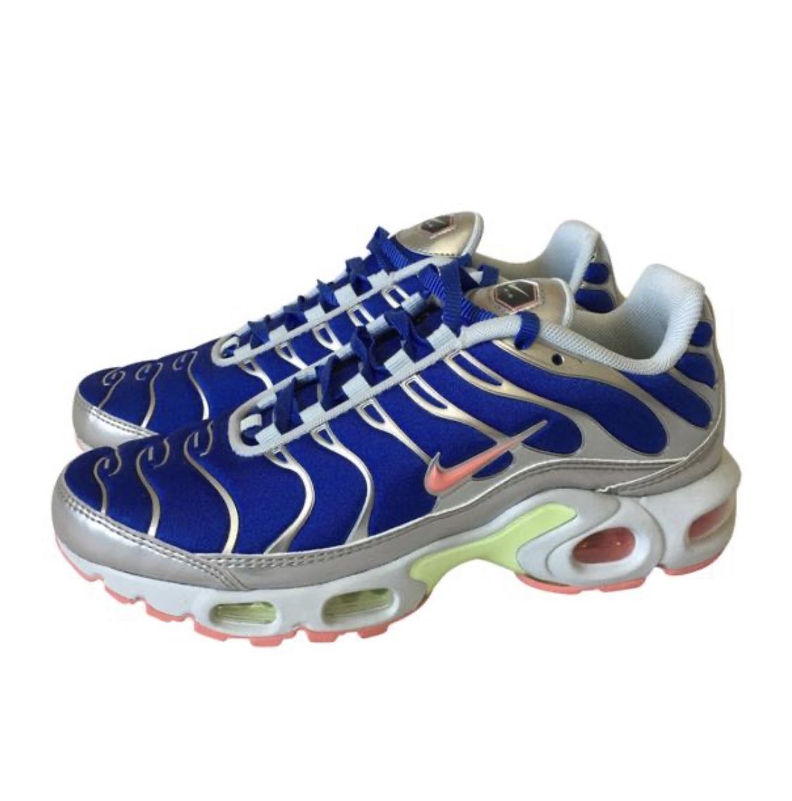 Nike Air Max Plus TN Ultraman Running Shoes Blue Silver Women's: