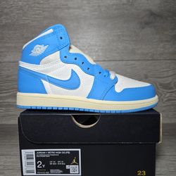Jordan 1 High UNC Reimagined Pre School Size 2Y Youth Little Kids FD1412-402