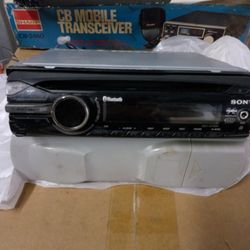 Sony Car Radio Stereo.
