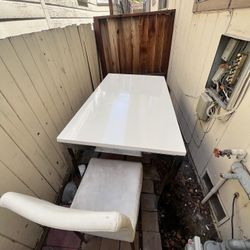 Table and Chair 