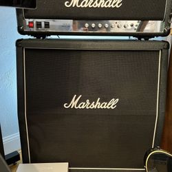 Marshall 100 Wt. Silver Jubilee Amp