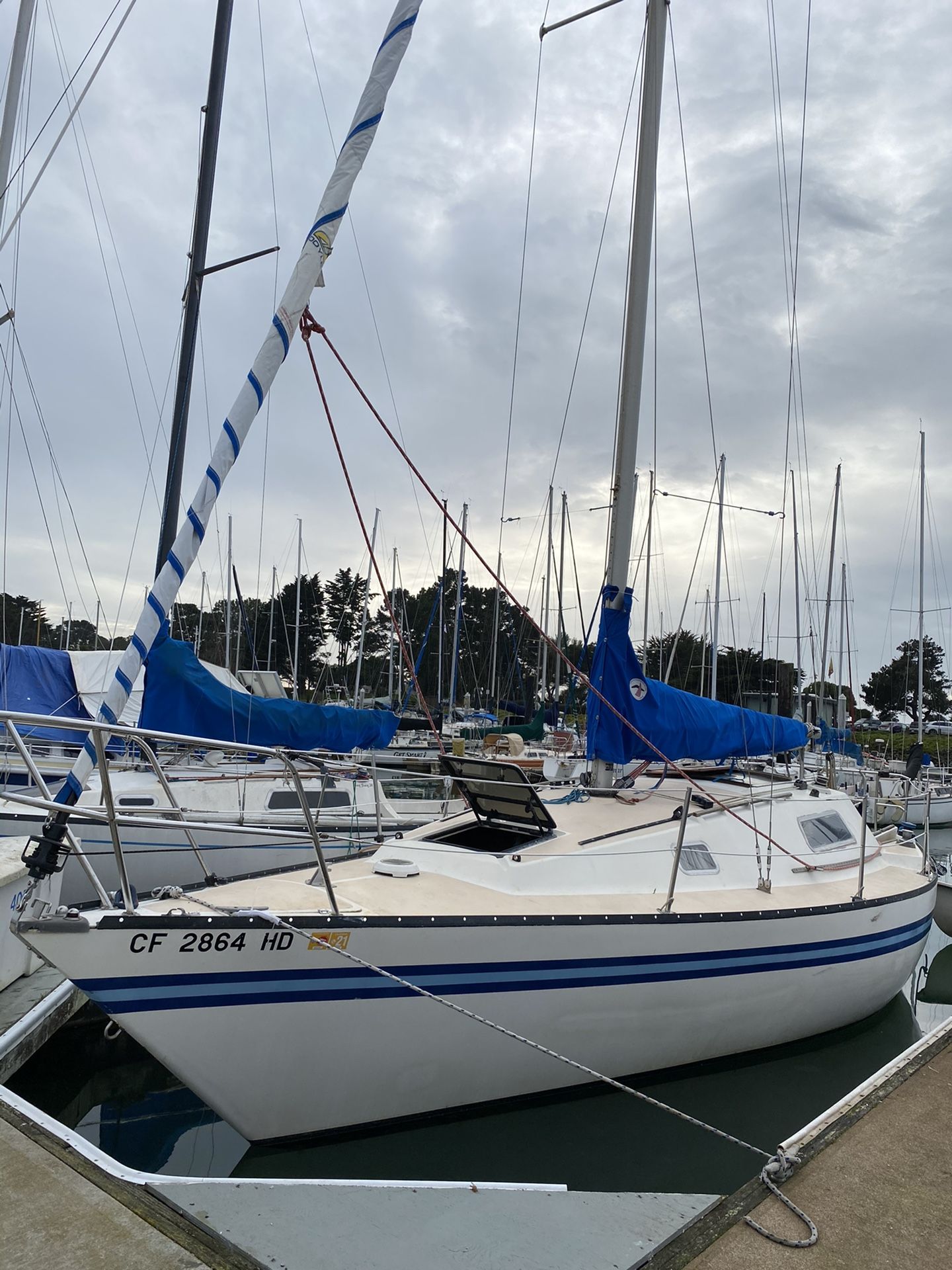 San Juan 28’ sailboat new keel bolts , amazing condition !! 9k OBO or trade lmk!!