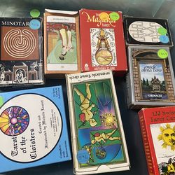 Tarot pile  vintage Tarot   Package deal only
