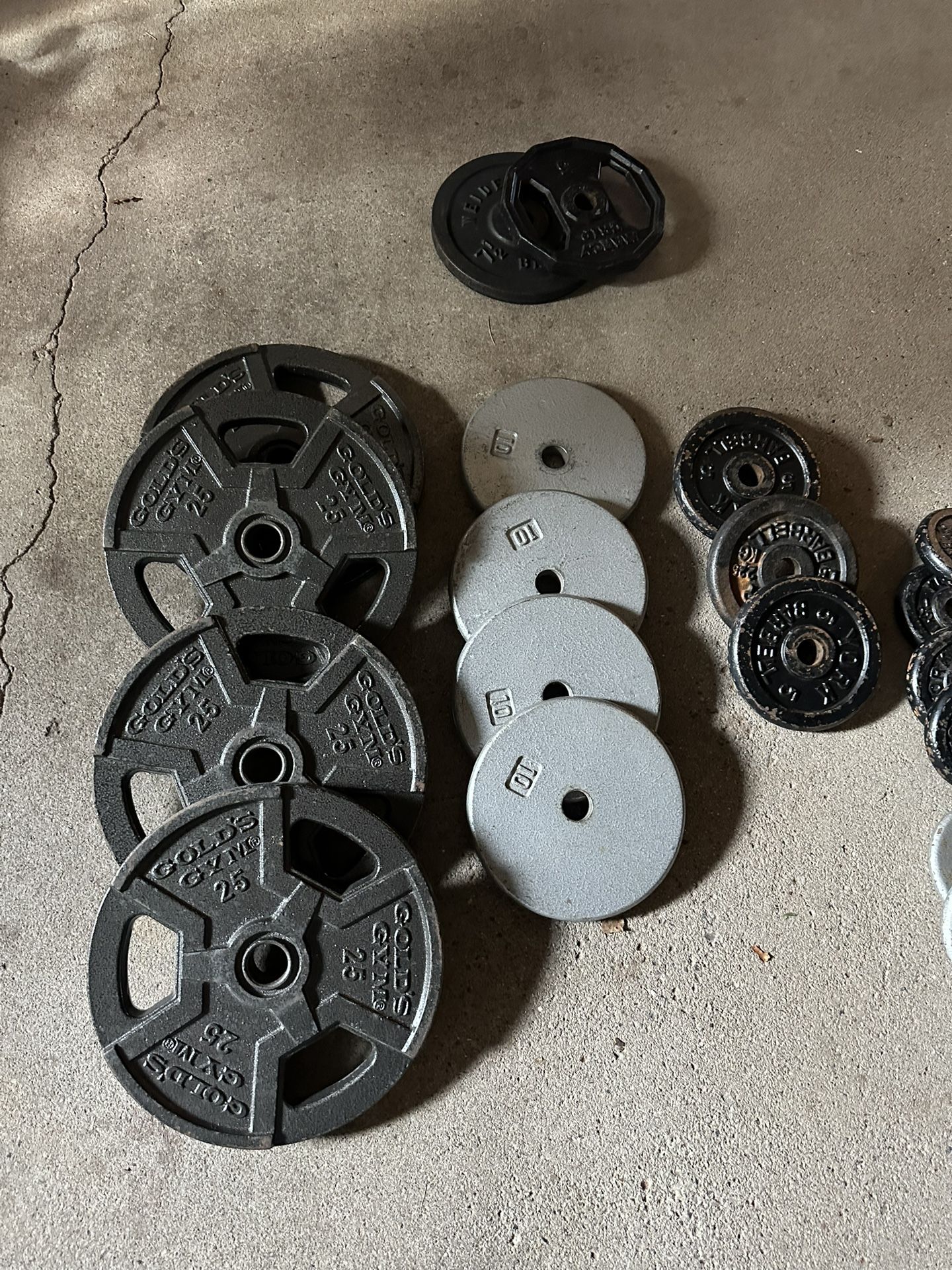 200+ Lbs Weights With bars