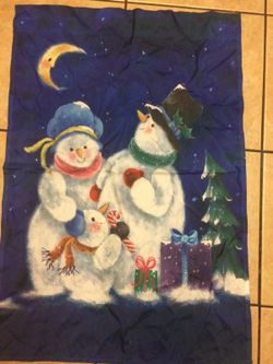 Outdoor Christmas Flag