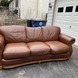 Large Leather Couch