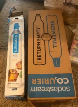 3 x SodaStream CO2 Carbonator 60L Cylinder