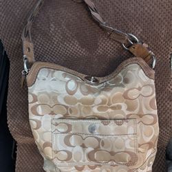 Coach Purse And Matching Wallet