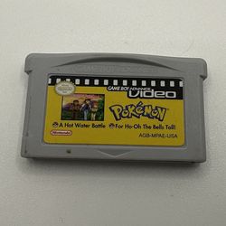 Gameboy advanced Video Pokémon 