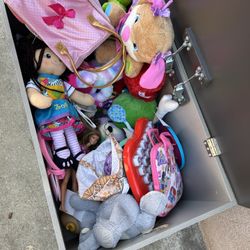 Kids Toy Box With Toys