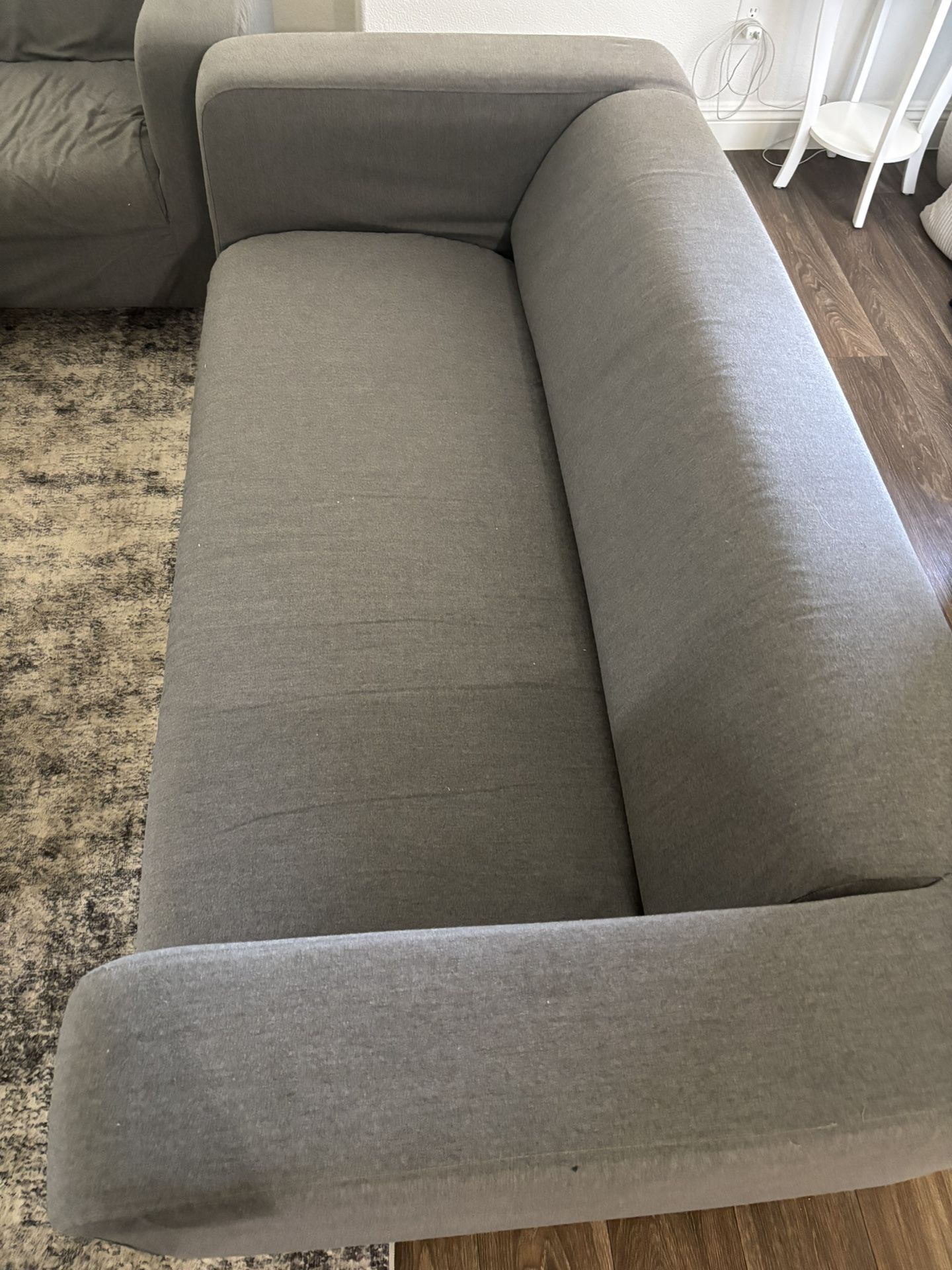 Loveseat with the capability of changing the colors