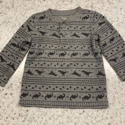 Long Sleeve shirt (dinosaurs) 