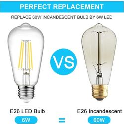 Light Bulbs  6 Pack Daylight White