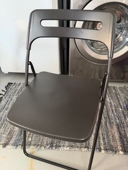 Folding chairs - 6, black