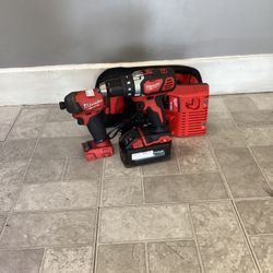 Milwaukee (2606-20) Drill Driver And 2760-20 Driver Combo 