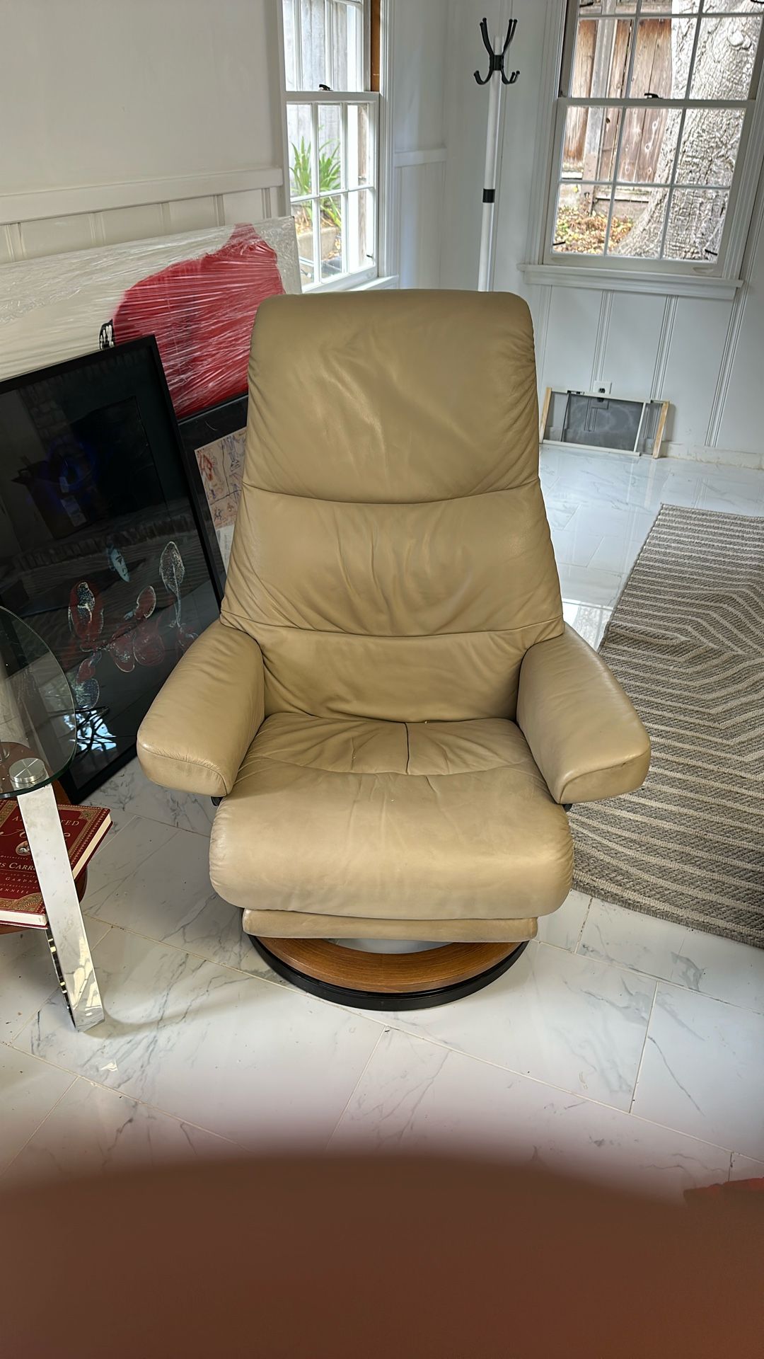 Leather Electric Chair Reclining