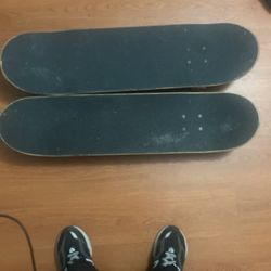 2 Skateboards One Dgk And The Other Zoo York