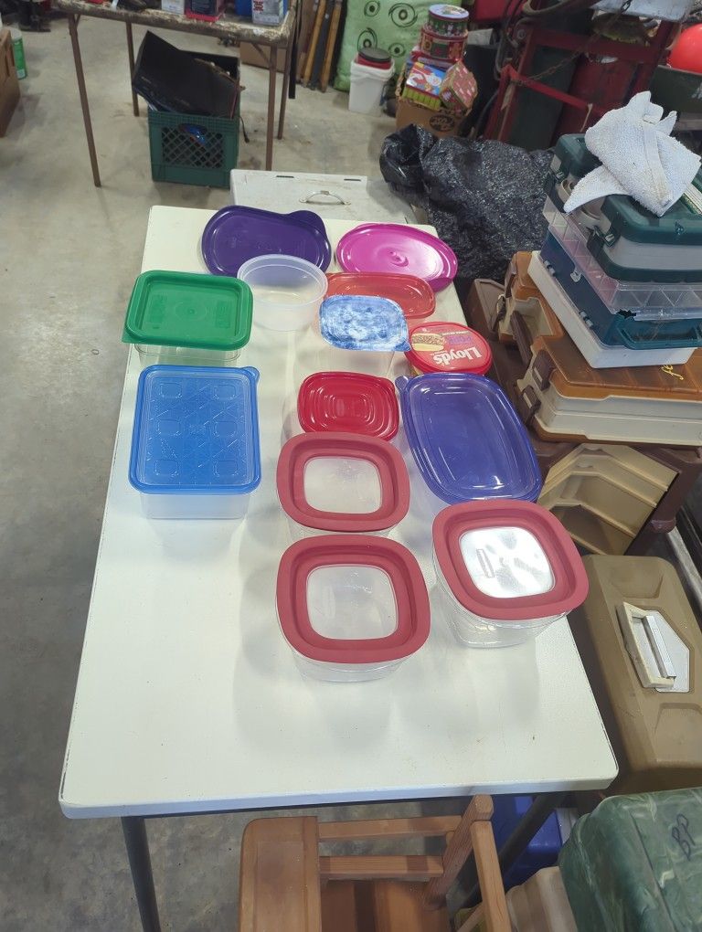 Container's For Food Or Storage