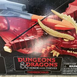 Nerf Dungeons & Dragons Themberchaud Dart Crossbow, 6 Elite Darts, DED New