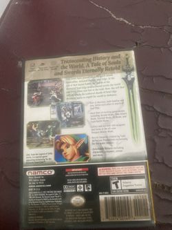 Nintendo game cube game Disc gamecube soul calibur ii