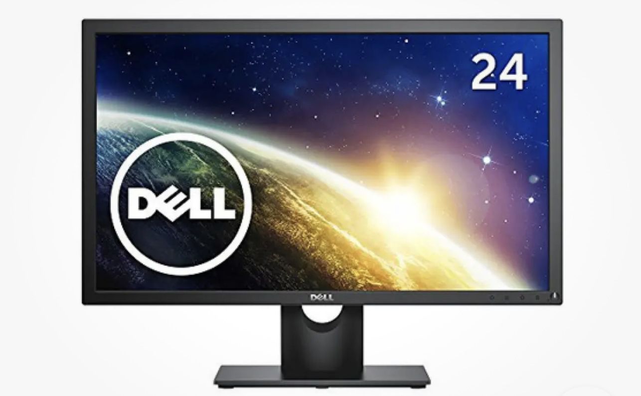 Dell E2416H 24" Widescreen LED Backlit LCD Monitor, Vesa Mountable, VGA, DP