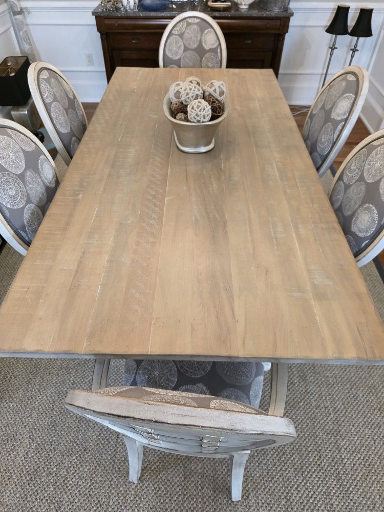 Ethan Allen Cameron Rustic Dining Table