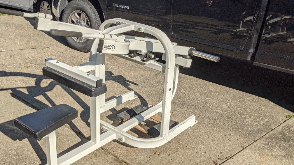 Plate Loaded Dip Machine Weight Gym Fitness