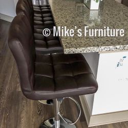 New Adjustable Bar Stools, barstools, barstool, bar stool, Sillas, Dining Chairs, chair, chairs, cadeiras (4 colors Red, Black, White, Gray)