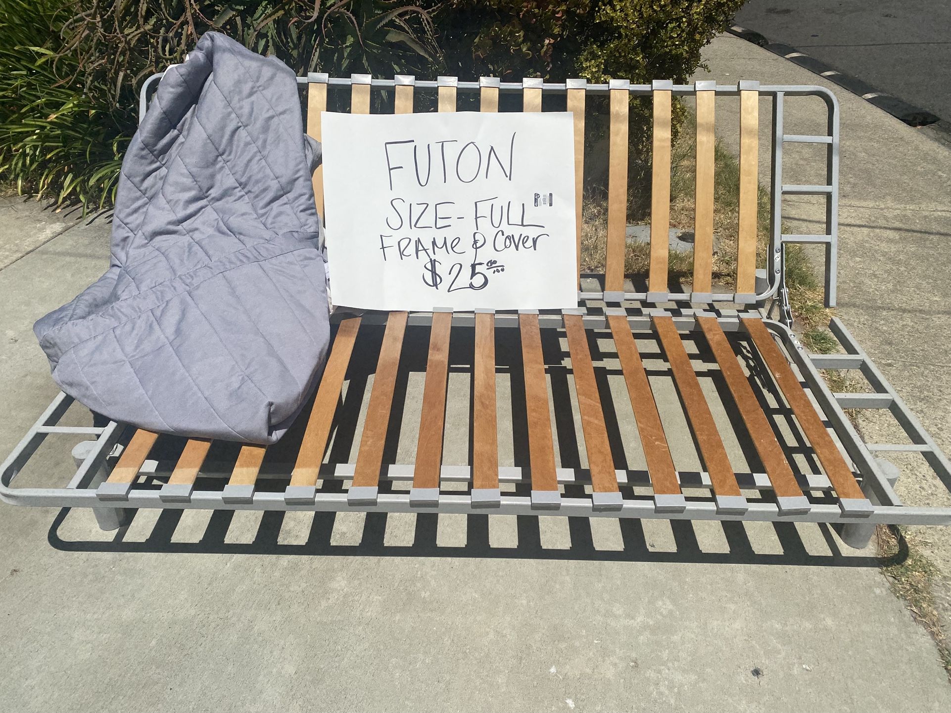 IKEA Futon Frame +cover 