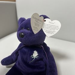 🆁🅰🆁🅴 RARE 1st Edition 1997 Princess Diana Bear - Ty Beanie Baby ~❤︎~❤︎~❤︎~