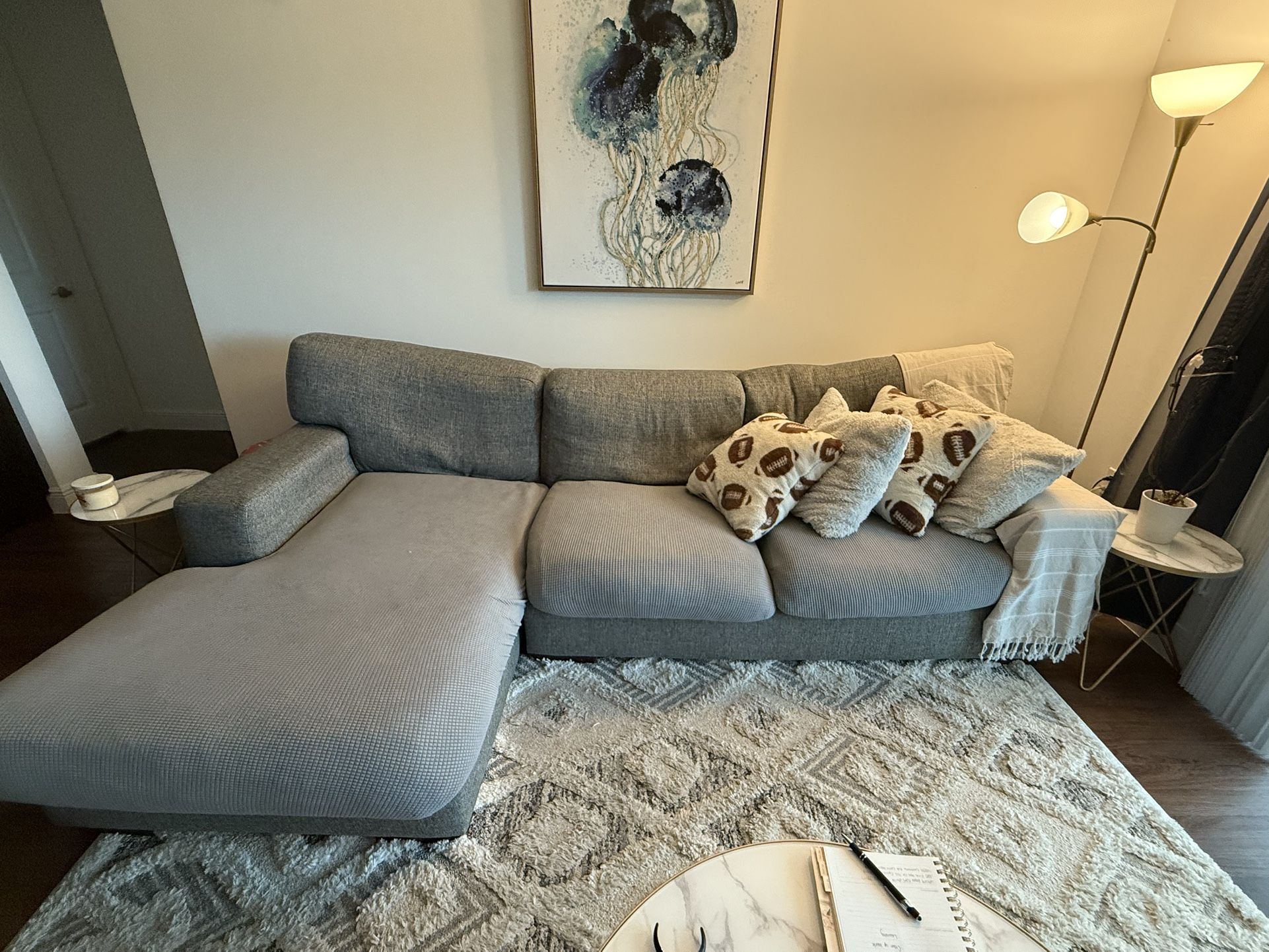 Kevin Charles Gray Couch