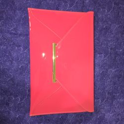 Barbie Pink Clutch - Faux leather