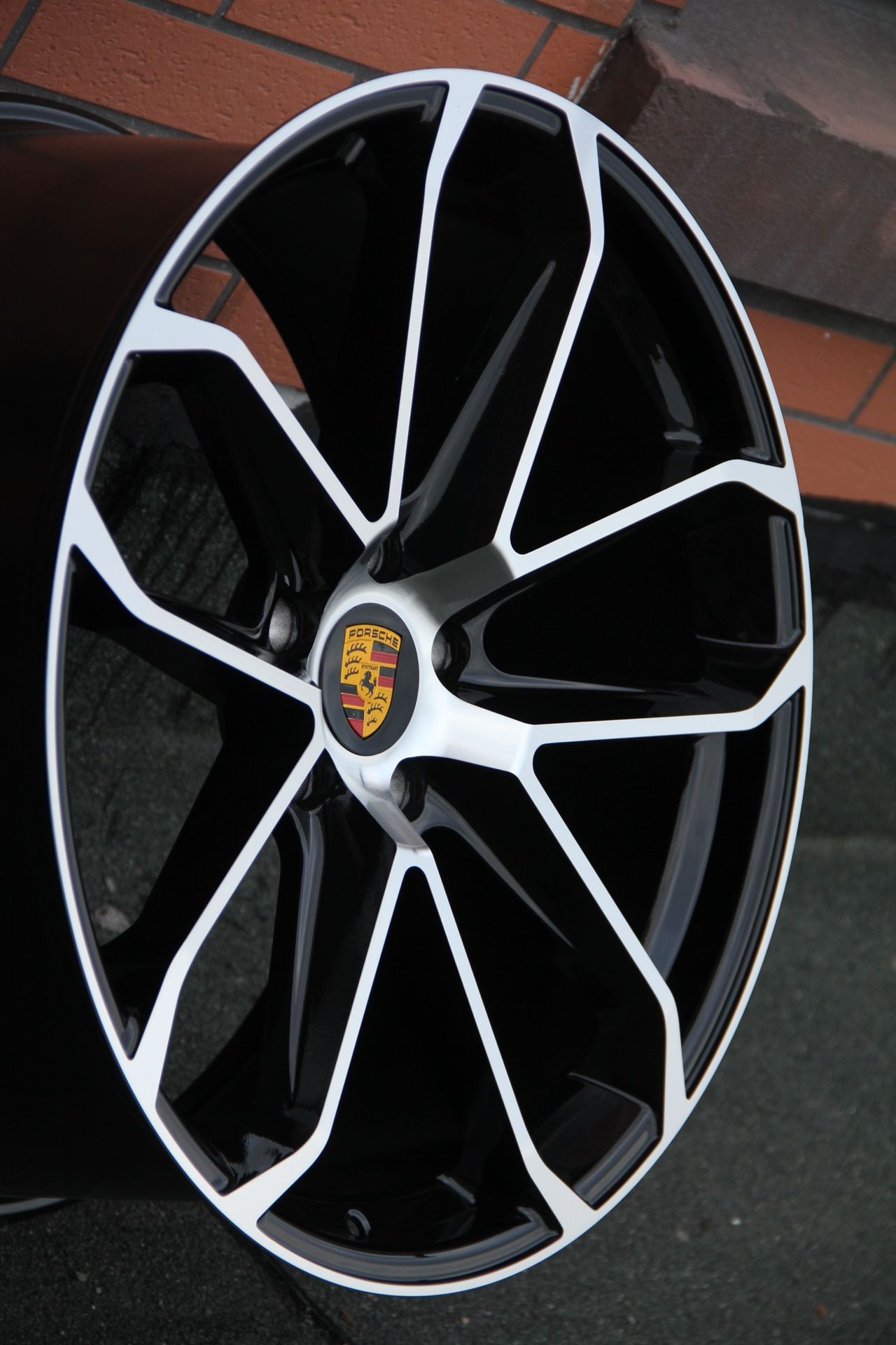 Porsche Style Rims Wheels 21 Inch By 9.5 Staggered New 5x130