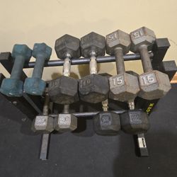 5lb Thru 25lb Mixed Dumbbell Set