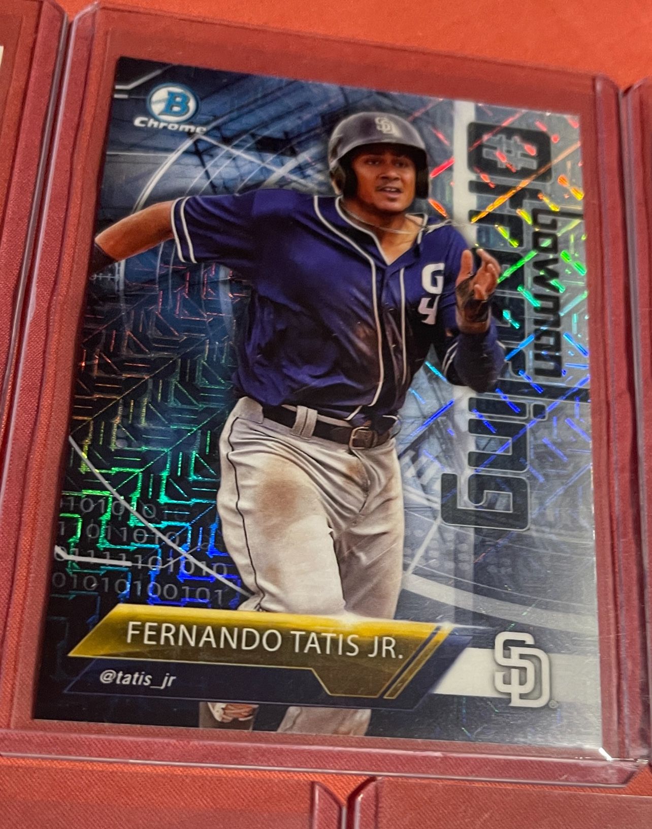 Tatis Jr 2018 Crome Mega Box