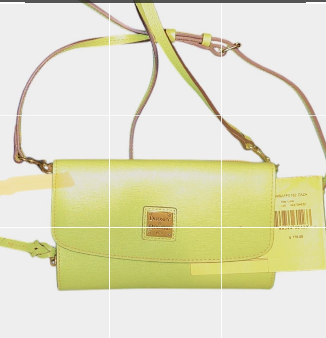 Dooney & Bourke Key lime clutch wallet
