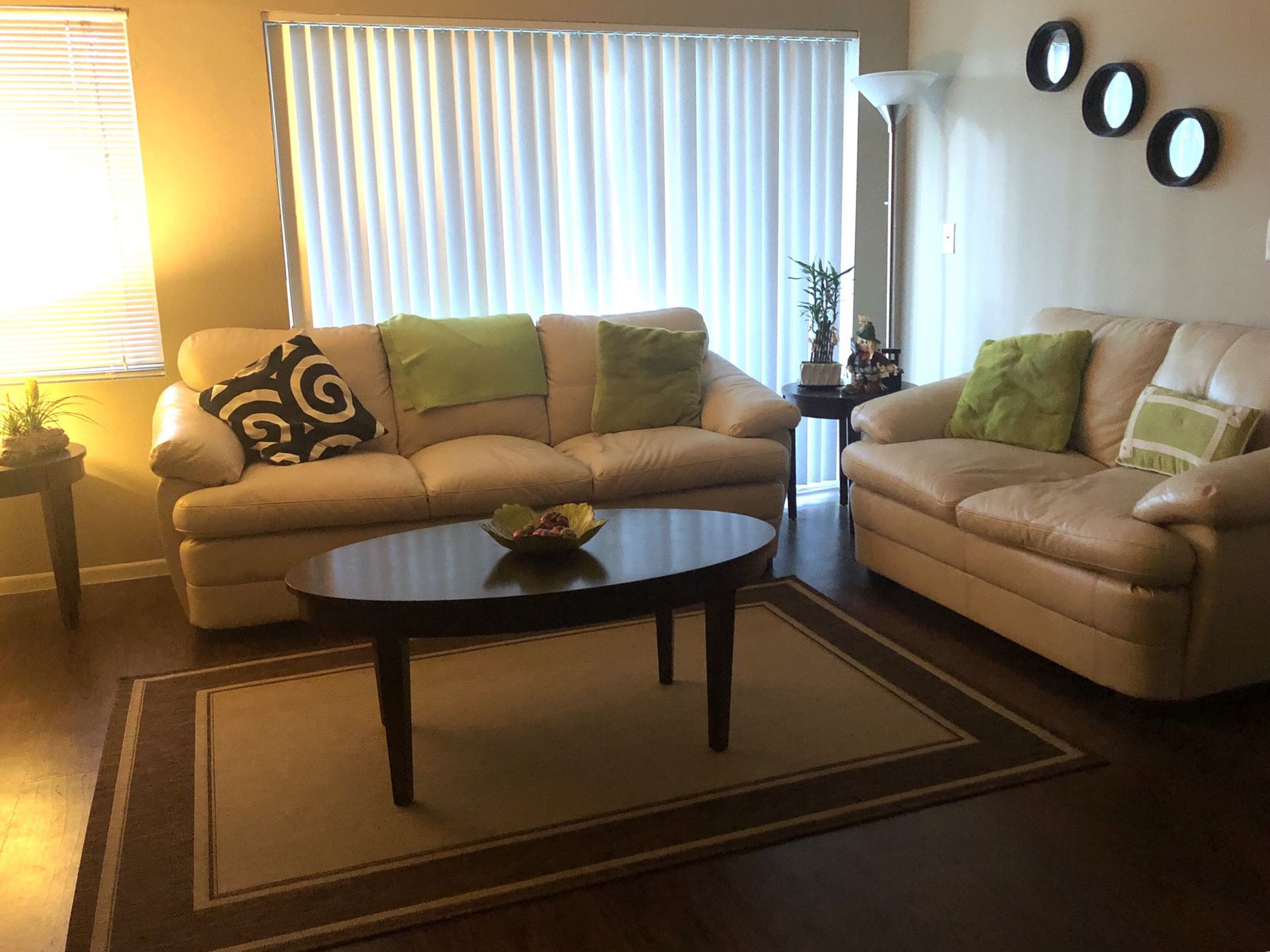 Luxury White Sofa Couch Set