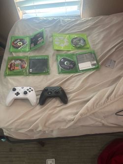 Xbox one, games and monitor
