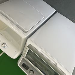 set washer and dryer gas new GE profile perfect working 