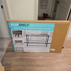 Flip Shelf Work Station 