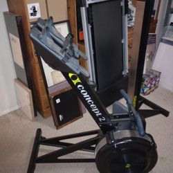 Concept 2 Rower and Treadmill Like New Stored Inside