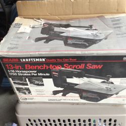 13  Inch  Bench=top  Scroll Saw  Brave New Still In the Box  90