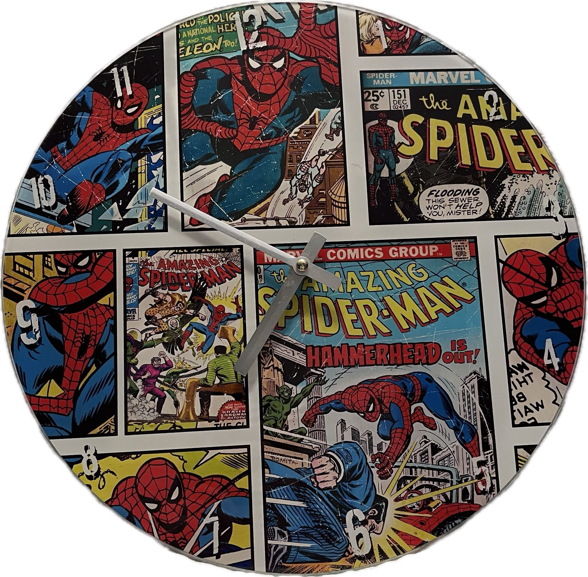 Spider-Man Clock