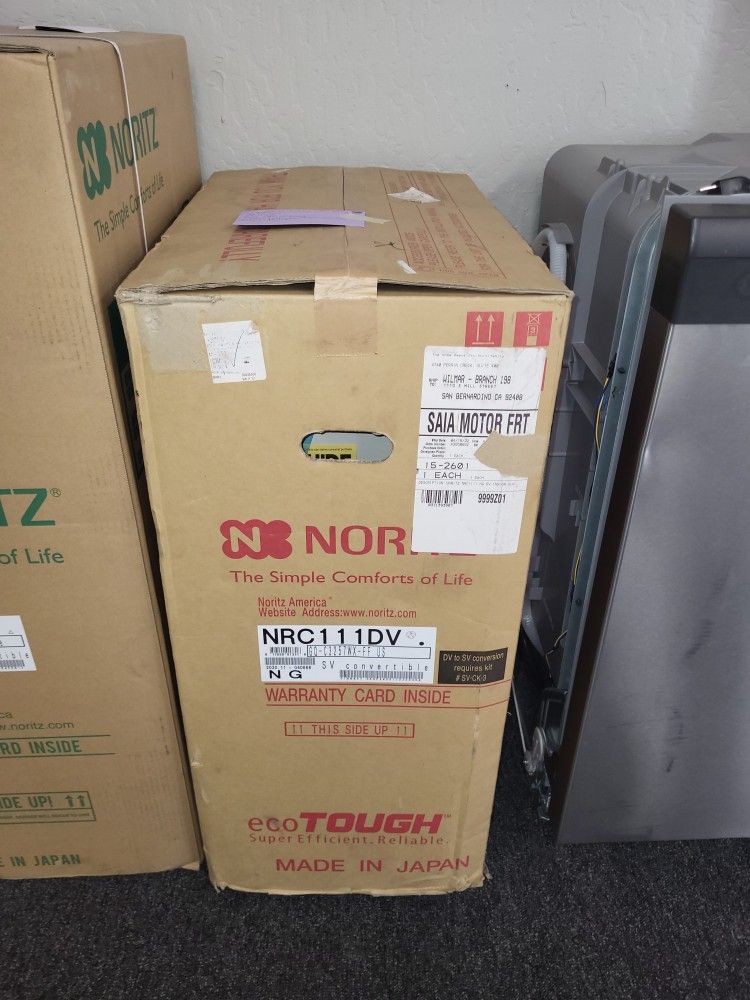 New Open Box Noritz Gas Tankless Water Heater