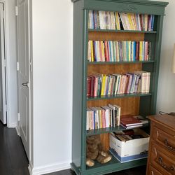 Desk and Matching bookshelf