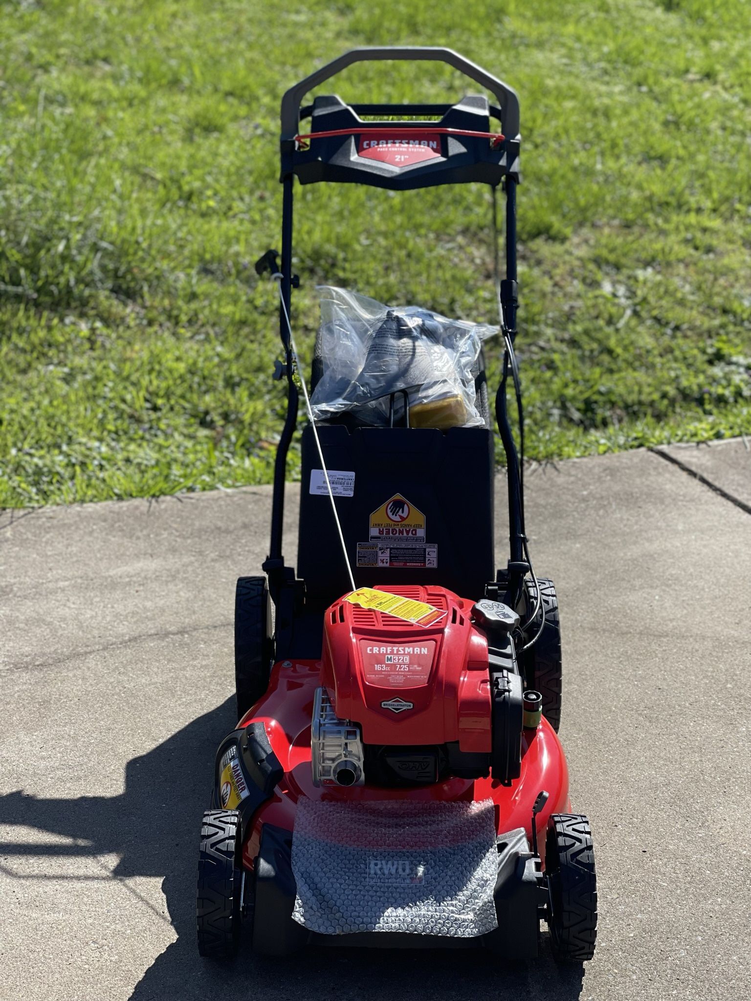 Craftsman 21” Self-Propelled Push Mower RWD (M320)