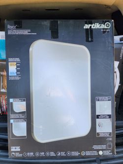ARTIKA ROYCE LED WALL MIRROR WITH INTEGRATED DEFOGGER