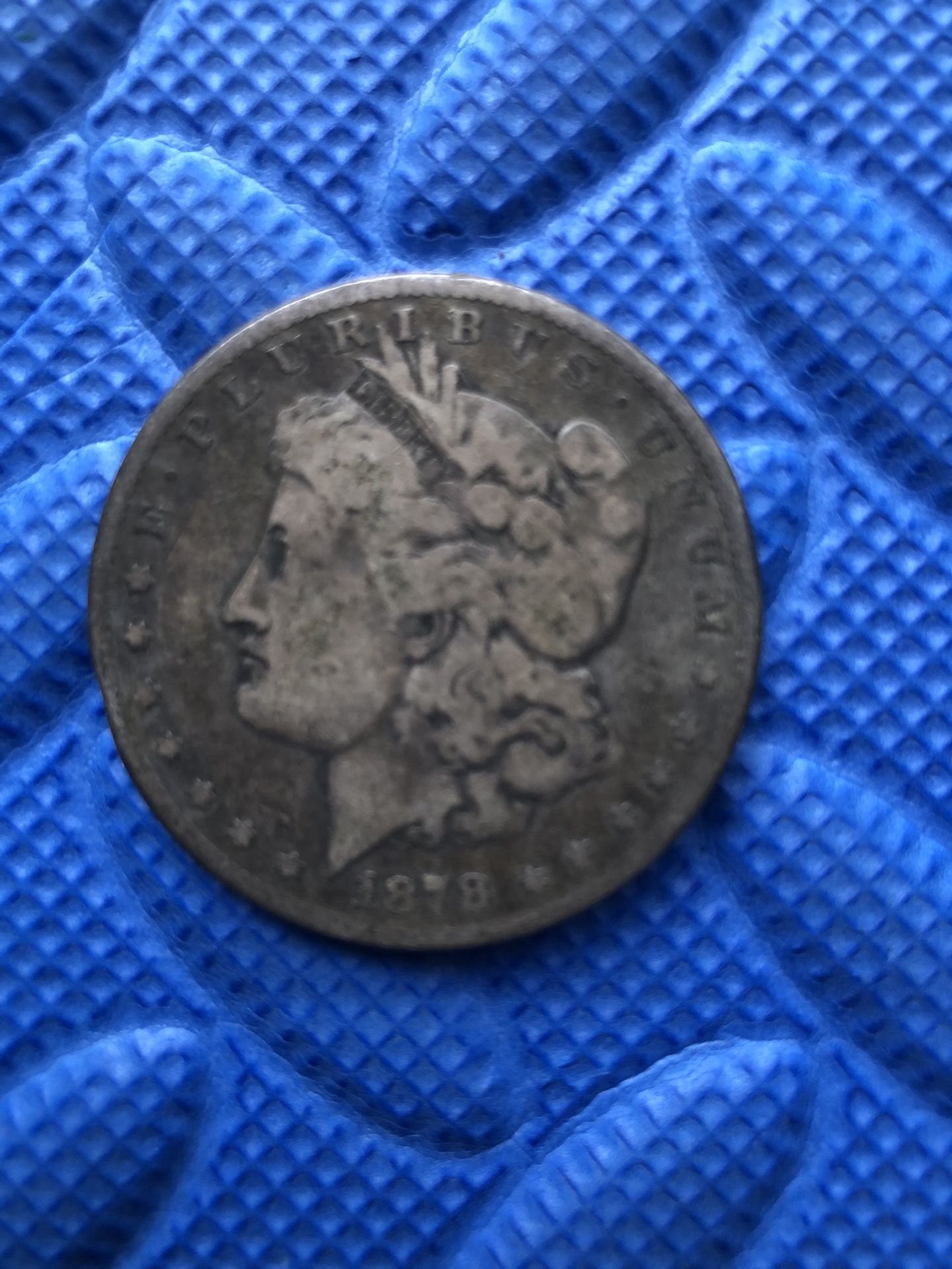 1878 Morgan Silver Dollar Coin